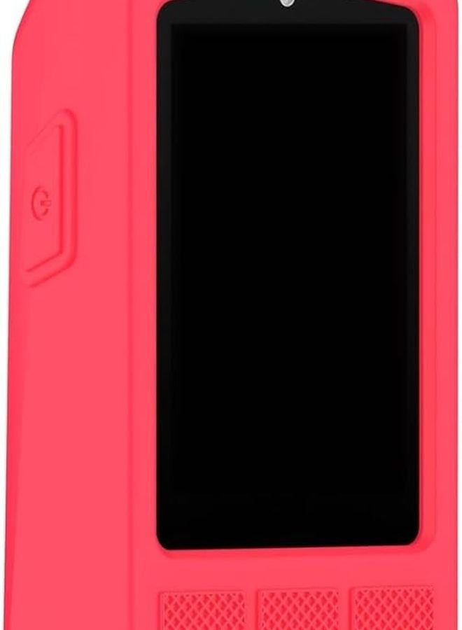 غطاء حالة السيليكون الأحمر لجهاز الكمبيوتر GPS Wahoo ELEMNT ROAM V3 للدراجات الهوائية مع حماية من السقوط - Image 4